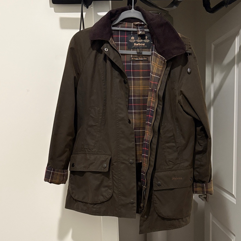 Barbour Olive Women’s Field Jacket